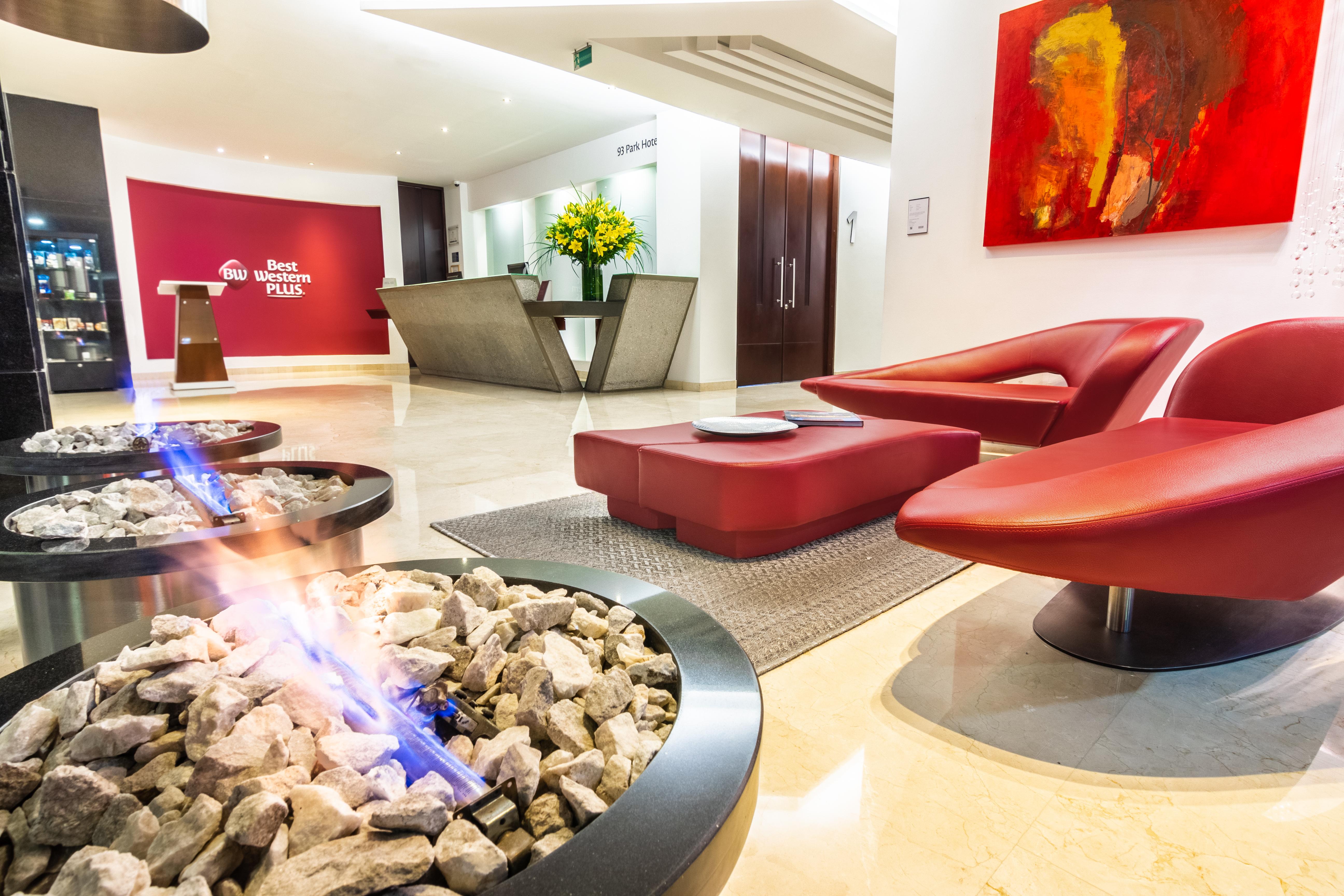 Best Western Plus 93 Park Hotel Богота Экстерьер фото The lobby of the hotel