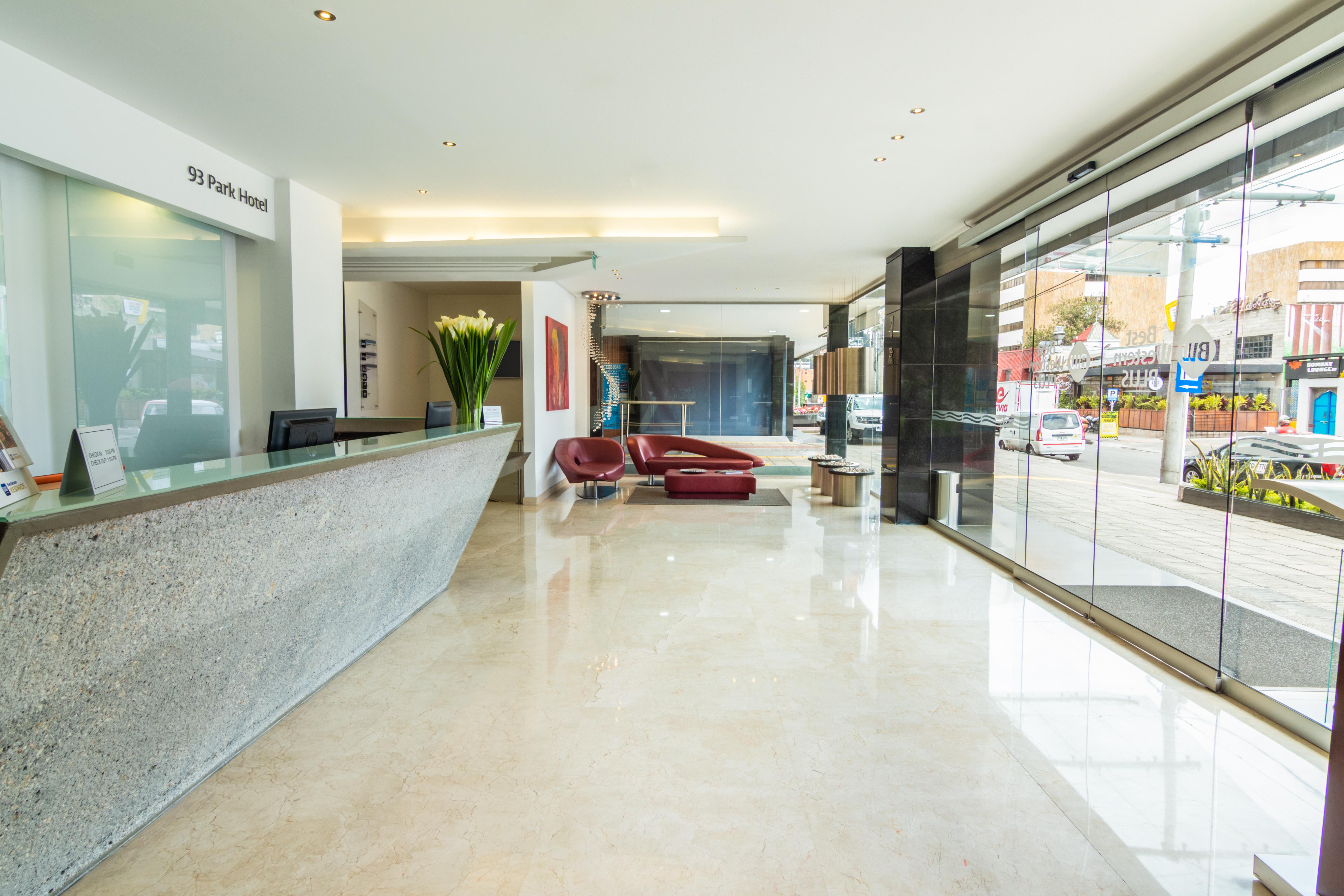 Best Western Plus 93 Park Hotel Богота Экстерьер фото Lobby